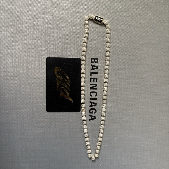 GLD Gold Tennis Necklace - Picture 1 of 1